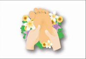 Foot Rub (white background)