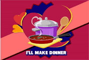 I'll Make Dinner printable gift card