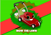 Mow The Lawn printable gift card