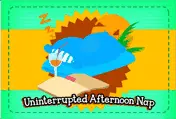 Uninterrupted Afternoon Nap printable gift card