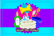 Wash The Dishes printable gift card